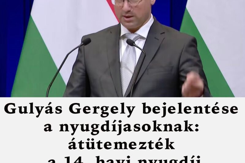 Rendkívüli bejelentés a nyugdíjasoknak: átütemezték a 14. havi nyugdíj kifizetését
