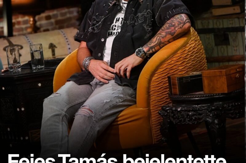 Fejes Tamás bejelentette a nagy hírt! Özönlenek a gratulációk!