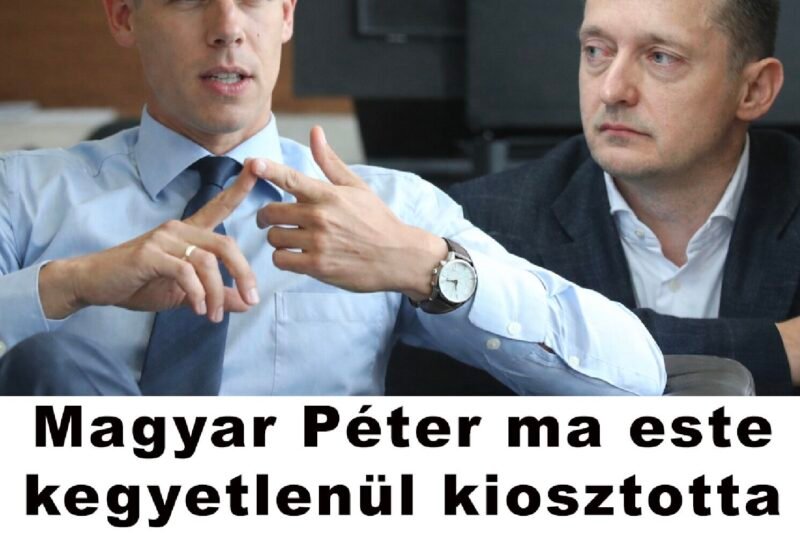 Most érkezett! Sosem látott hatalmas balhé: Magyar Péter ma este kegyetlenül kiosztotta Rogán Antalt