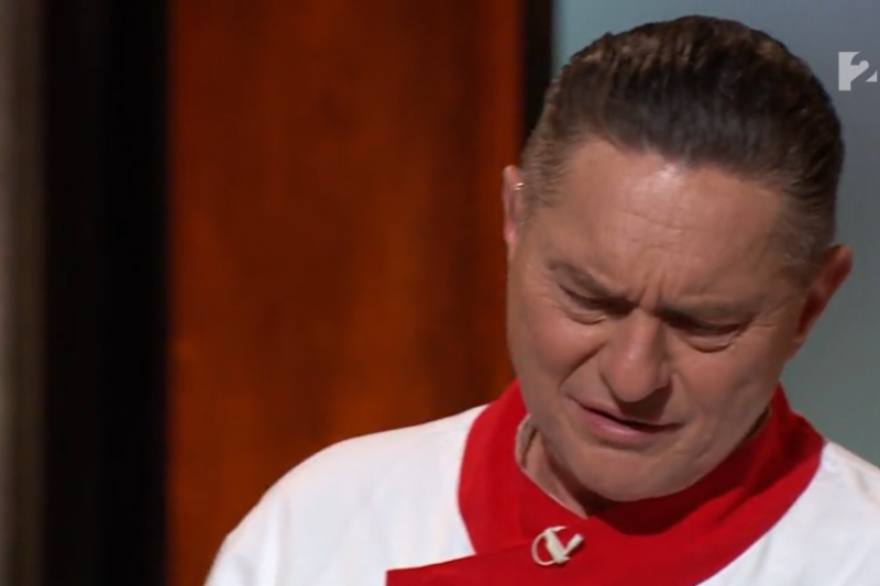 Rosszul lett Vomberg Frigyes a Séfek séfe műsorában…