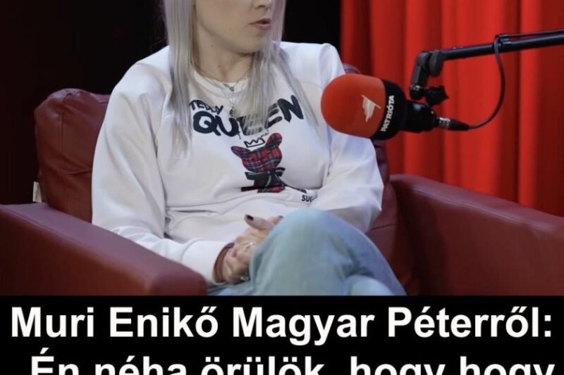 Muri Enikő hatalmas pofont adott Magyar Péternek!Muri Enikő olyat szólt be Magyar Péternek , hogy a fal adta a másikat, ez az eddigi legkeményebb kritika – videó