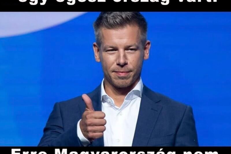 Döbbenetes bejelentést tett Magyar Péter