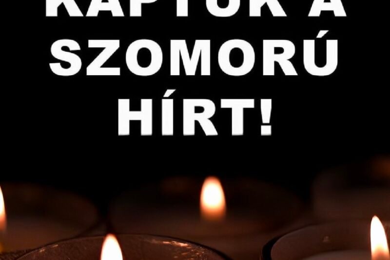 1 perce érkezett! Gyászba borult az ország – Szörnyű hírt kaptunk ma reggelre – nagy név távozott közülünk! 👇𝐂𝐢𝐤𝐤 𝐚 𝐡𝐨𝐳𝐳𝐚́𝐬𝐳𝐨́𝐥𝐚́𝐬𝐨𝐤𝐧𝐚́𝐥!