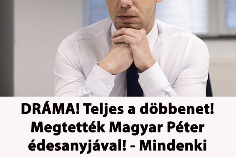 Megtették Magyar Péter édesanyjával: Most üzent a támadóknak