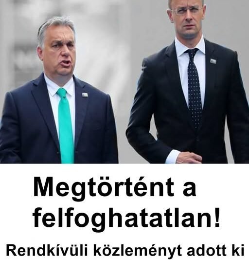 Elkezdődött! Rendkívüli közleményt adott ki a magyar kormány