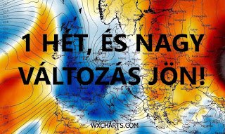 Jövő hét csütörtökön hidegfront érkezik