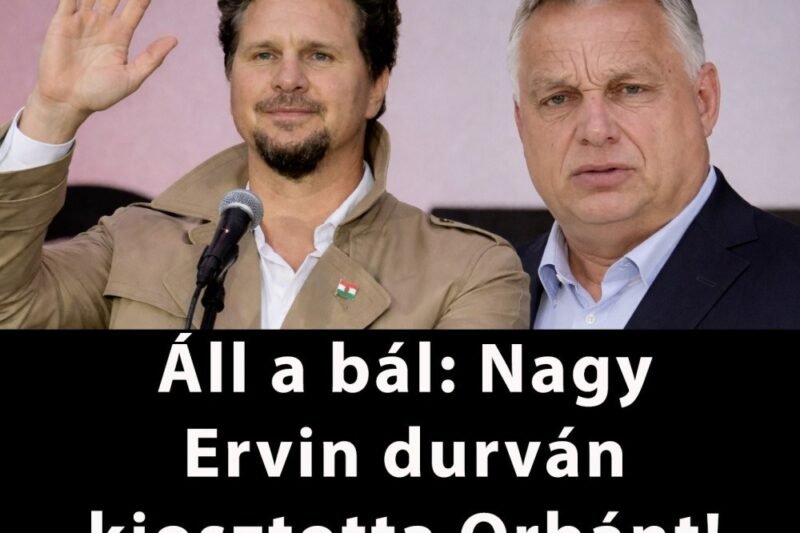 Nagy Ervin 30 perce tette ki EZT a Vezérről… de 20 ezer ember kedvelte… és 100 ezer komment jött 👇 👇𝐂𝐢𝐤𝐤 𝐚 𝐡𝐨𝐳𝐳𝐚́𝐬𝐳𝐨́𝐥𝐚́𝐬𝐨𝐤𝐧𝐚́𝐥!