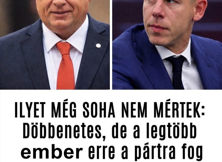 Ilyet még soha nem mértek!