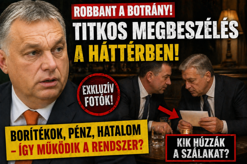 LEHULL A LEPEL! TITKOK, AMIKET EL AKARTAK TUSOLNI!