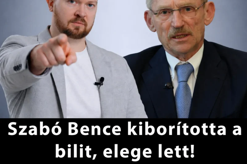Szabó Bence kiborította a bilit, elege lett!Elmondta az igazat ! EBBŐL BOTRÁNY LESZ AZ TUTI!