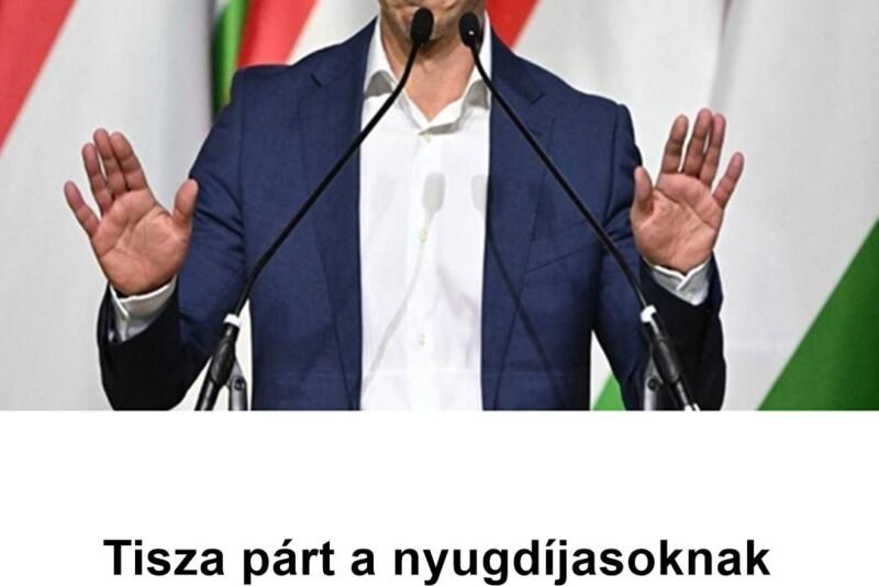Tisza párt a nyugdíjasoknak – aranyélet jöhet Magyarországon, EZT kapnák az idősek!