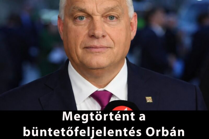 Megtörtént a büntetőfeljelentés Orbán Viktor ellen – EZZEL vádolták meg