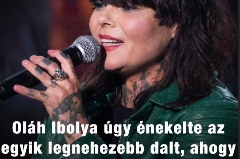 Oláh Ibolya úgy énekelte el az Európát, ahogy arra senki sem képes : nézd meg, hogy boldogul a szupernehéz dallammal 👇