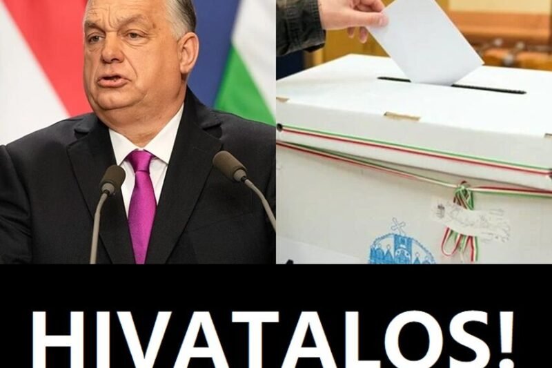 RENDKÍVÜLI! ERRE senki nem számított – Most jött a felfoghatatlan hír az április 12.-i választásról! – Maga Orbán jelentette be: