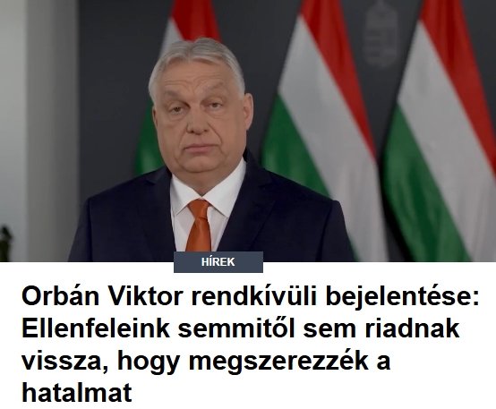 Orbán Viktor rendkívüli bejelentése: Ellenfeleink semmitől sem riadnak vissza, hogy megszerezzék a hatalmat