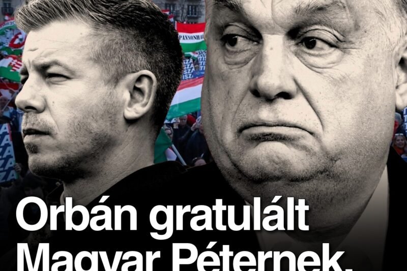 Orbán gratulált Magyar Péternek, győzött a Tisza