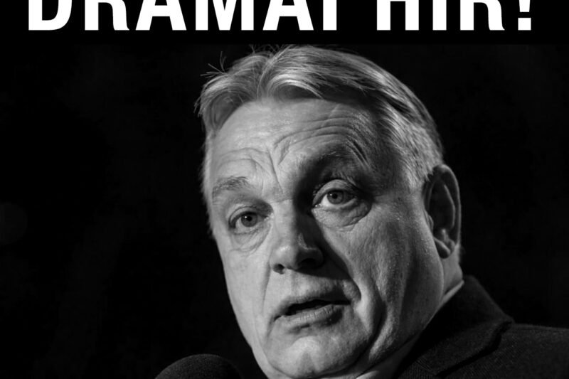 Drámai hír érkezett Orbán Viktorról