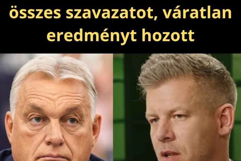 Vége! Megszámlálták az összes szavazatot, váratlan eredményt hozott