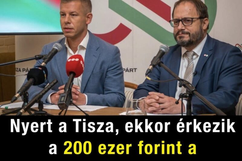 Nyert a Tisza, ekkor érkezhet a 200 ezer forint a nyugdíjasoknak
