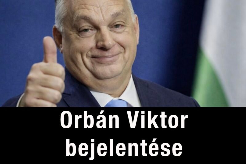 Orbán Viktor bejelentése felrobbantotta a netet!