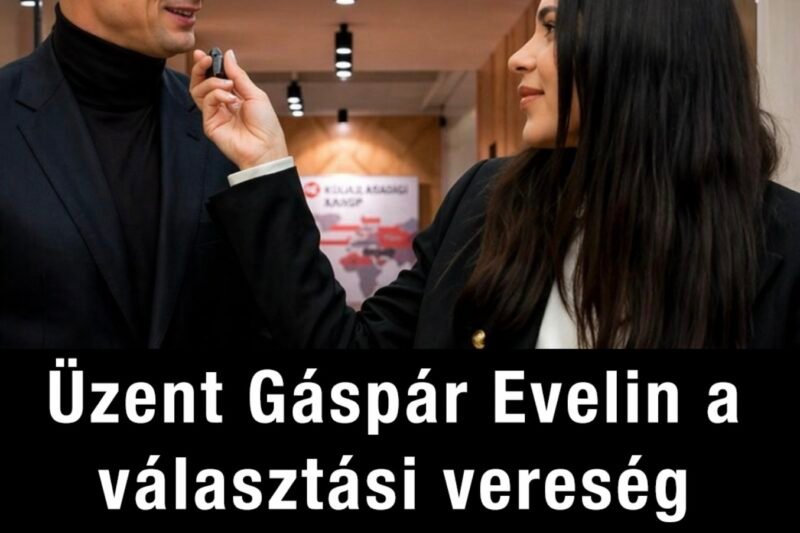 Megszólalt Gáspár Evelin a választási vereség után