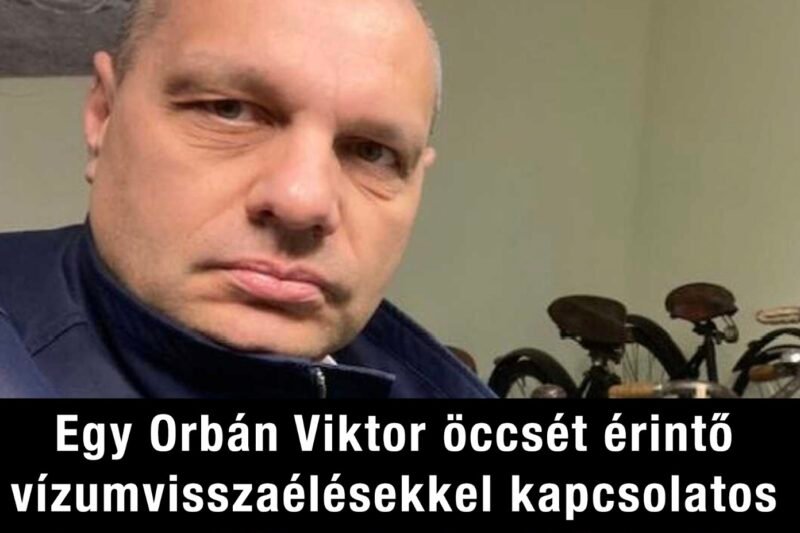 Egy Orbán Viktor öccsét érintő vízumvisszaélésekkel kapcsolatos ügyben két embert vett őrizetbe az ügyészség