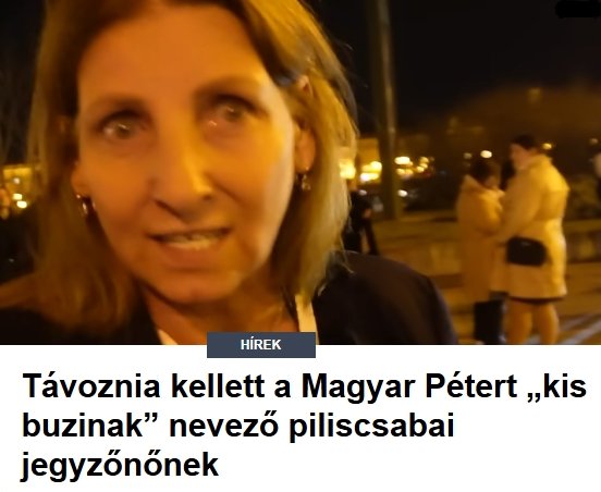 Távoznia kellett a Magyar Pétert „kis buzinak” nevező piliscsabai jegyzőnőnek