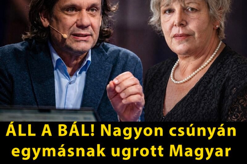 ÁLL A BÁL! Nagyon csúnyán egymásnak ugrott Magyar Péter anyukája és Deutsch Tamás