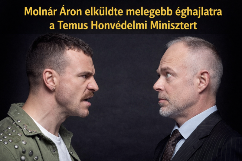 Molnár Áron felszólította a Honvédelmi Minisztert, hogy mondjon le