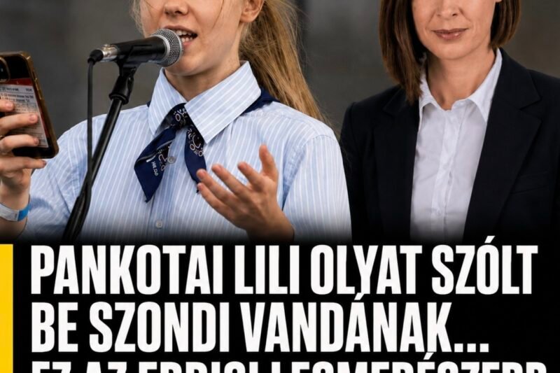 Pankotai Lili olyat szólt be az új kormányszóvivőnek Szondi Vandának……., ez az eddigi legkeményebb kritika !