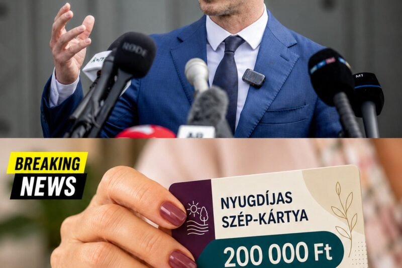 Ekkor kaphatják kézhez a nyugdíjasok a 200 ezres SZÉP-kártyát, amelyet a Tisza-kormány bejelentett