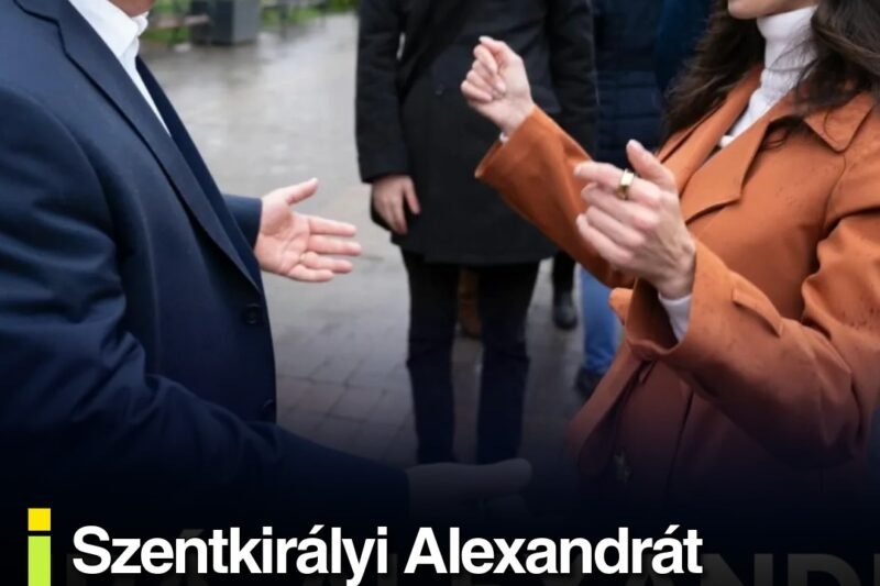 Szentkirályi Alexandrát leköpték az utcán, szerinte Magyar Péter miatt és sötét idők várnak Magyarországra