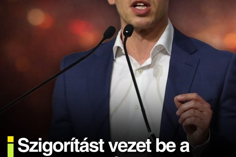 Szigorítást vezet be a Tisza Kormány – Az ország teljes területén életbe lép