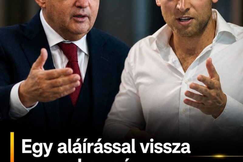 Egy aláírással vissza vesz a kormány Tiborcztól és Mészárostól több ezer milliárd forintot