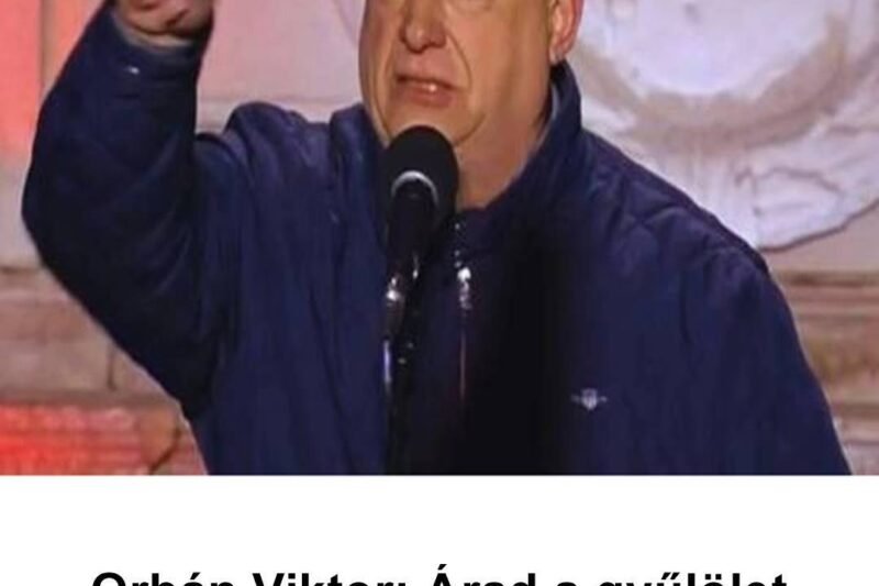 Orbán Viktor: Árad a gyűlölet és az erőszak, ezért megalakítjuk a Védvonalat