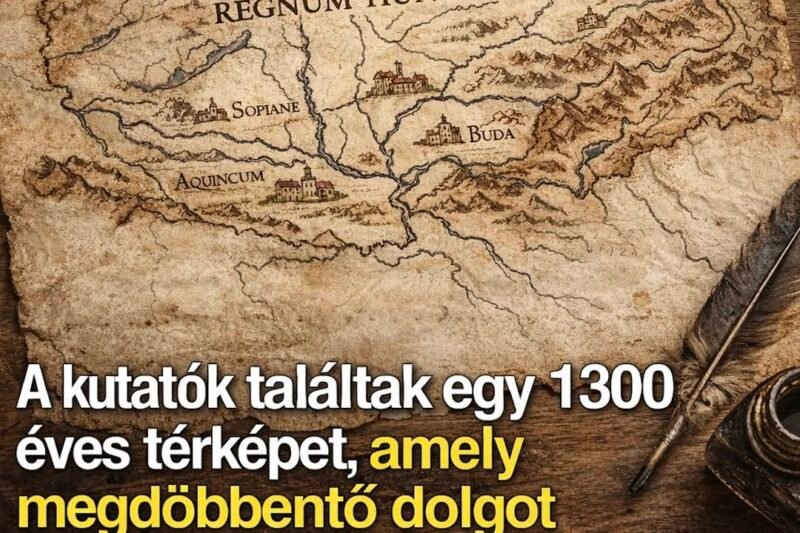 A kutatók találtak egy 1300 éves térképet, amely megdöbbentő dolgot mutat meg a Magyar történelemről! Újraírja az egész európai történelmet!