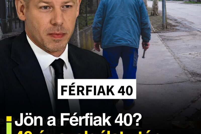 Jön a Férfiak 40? 40 év szolgálat után nyugdíjba mehetnek a magyar férfiak