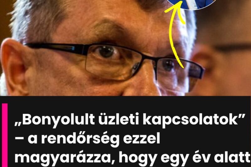„Számtalan bonyolult üzleti kapcsolatot kellett elemezni” – így magyarázza a rendőrség, hogy miért nem lett gyanúsított egy év alatt a Matolcsy-ügyben
