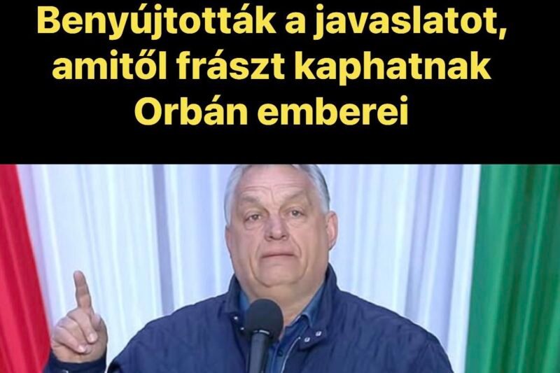 Döntött az új Országgyűlés: Benyújtották a javaslatot, amitől frászt kaphatnak Orbán emberei