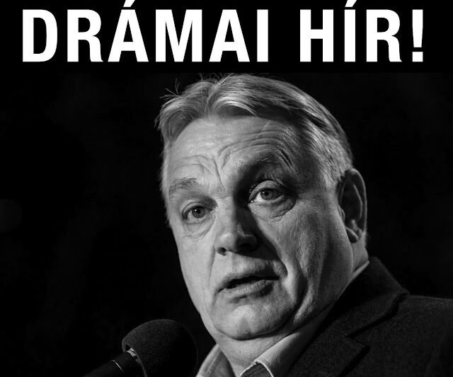 Drámai hír érkezett Orbán Viktorról