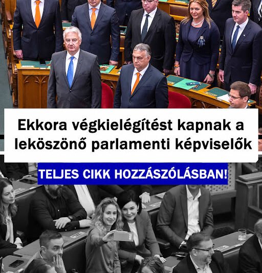 Ekkora végkielégítést kaphatnak a leköszönő parlamenti képviselők