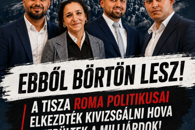 Ebből börtön lesz!A Tisza roma politikusai elkezdték kivizsgálni hova kerültek a milliárdok!
