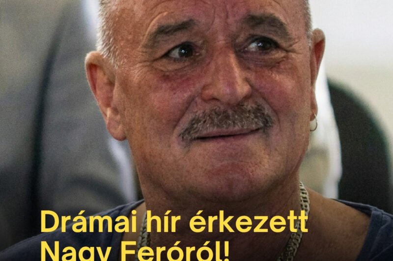 Most érkezett a hír Nagy Feróról