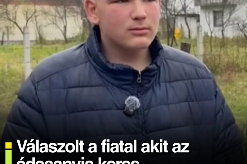 Megszólalt a fiú, akit az édesanyja a Facebookon keresett