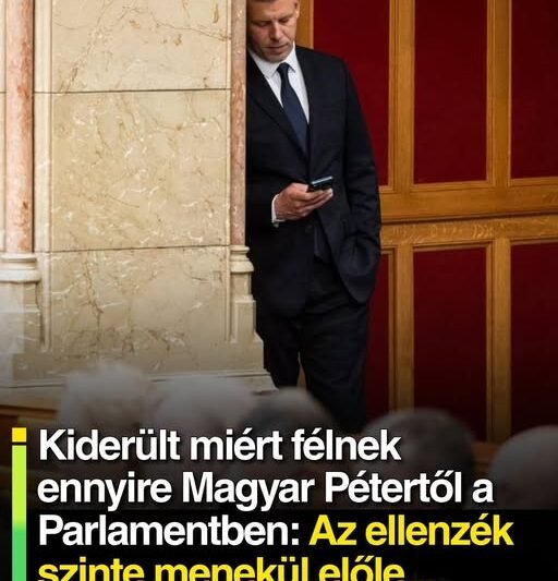 Miért félnek ennyire Magyar Pétertől a Parlamentben? Az ellenzék szinte menekül előle…