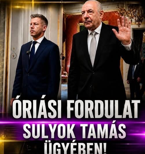 ÓRIÁSI FORDULAT SULYOK TAMÁS ÜGYÉBEN!