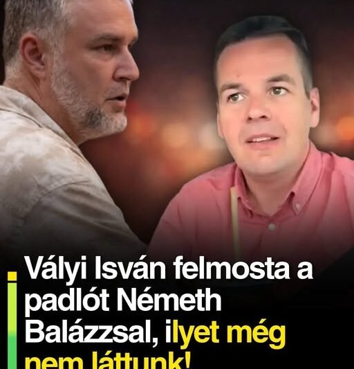 Vályi Isván felmosta a padlót Németh Balázzsal, ilyet még nem láttunk!