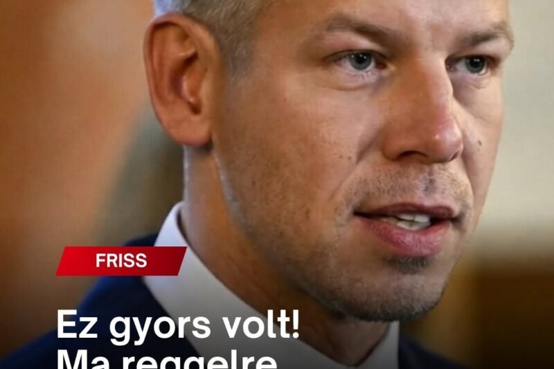 Esti döntés: Magyar Péter újabb fontos embert menesztett