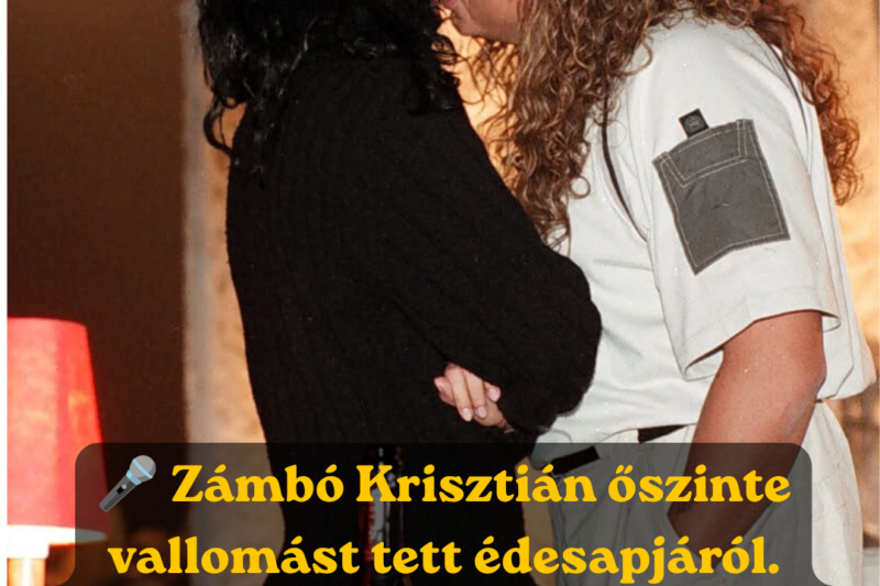 Zámbó Jimmy nyíltan csalta meg a feleségét.. egy felvétel került elő, ami mindent megmagyaráz..