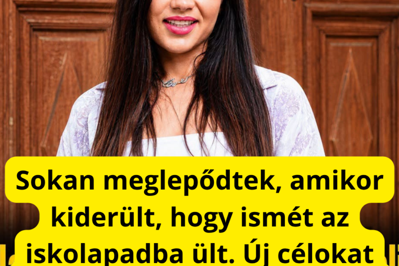 Iskolapadba ült újra Gáspár Evelin: a külügy után ebbe vágott bele mostGáspár Evelin újra iskolapadba ült: a külügy után most ebbe vágott bele